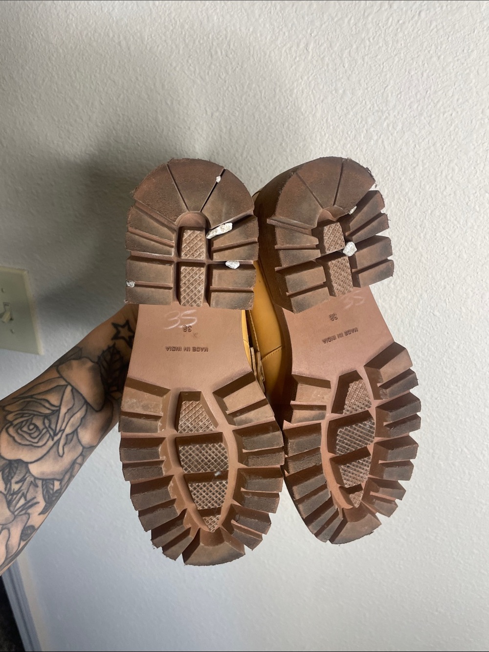Free People | Women’s Lyra Lug Sole Loafers Size 8 - Picture 6 of 7